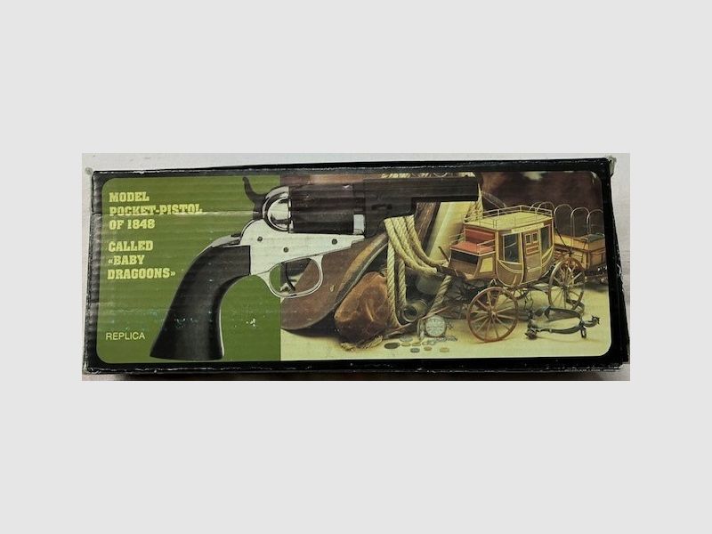 Pistola de bolsillo modelo Baby Dragoon de 1848