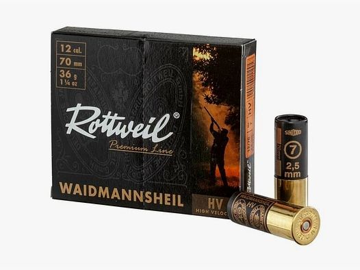Rottweil Premium Lood Waidmannsheil 12/70 36g No.7