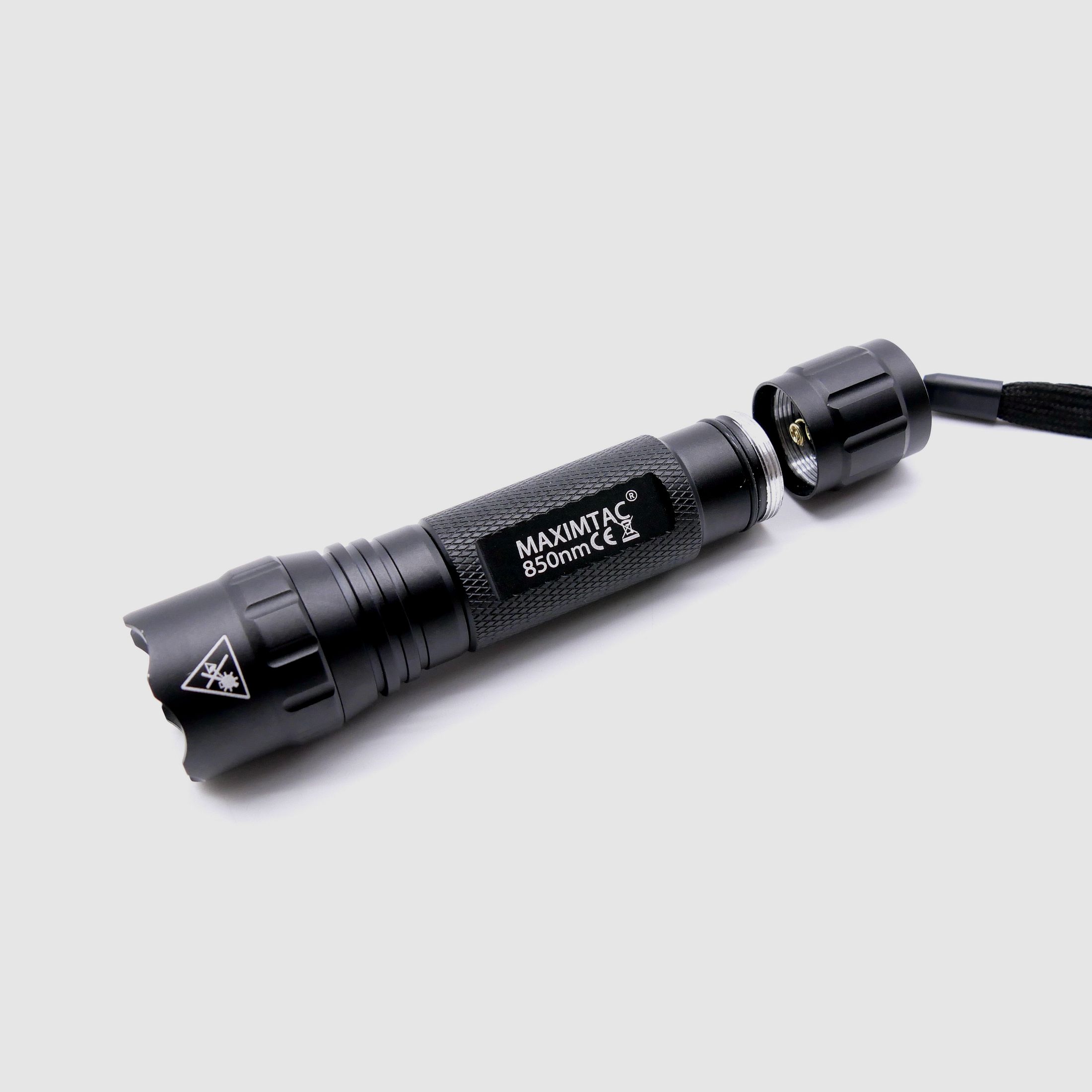 Maximtac 13.031 IR-850 Gen 2 Taschenlampe für Nachtsichtgeräte fokussierbarer IR Aufheller
