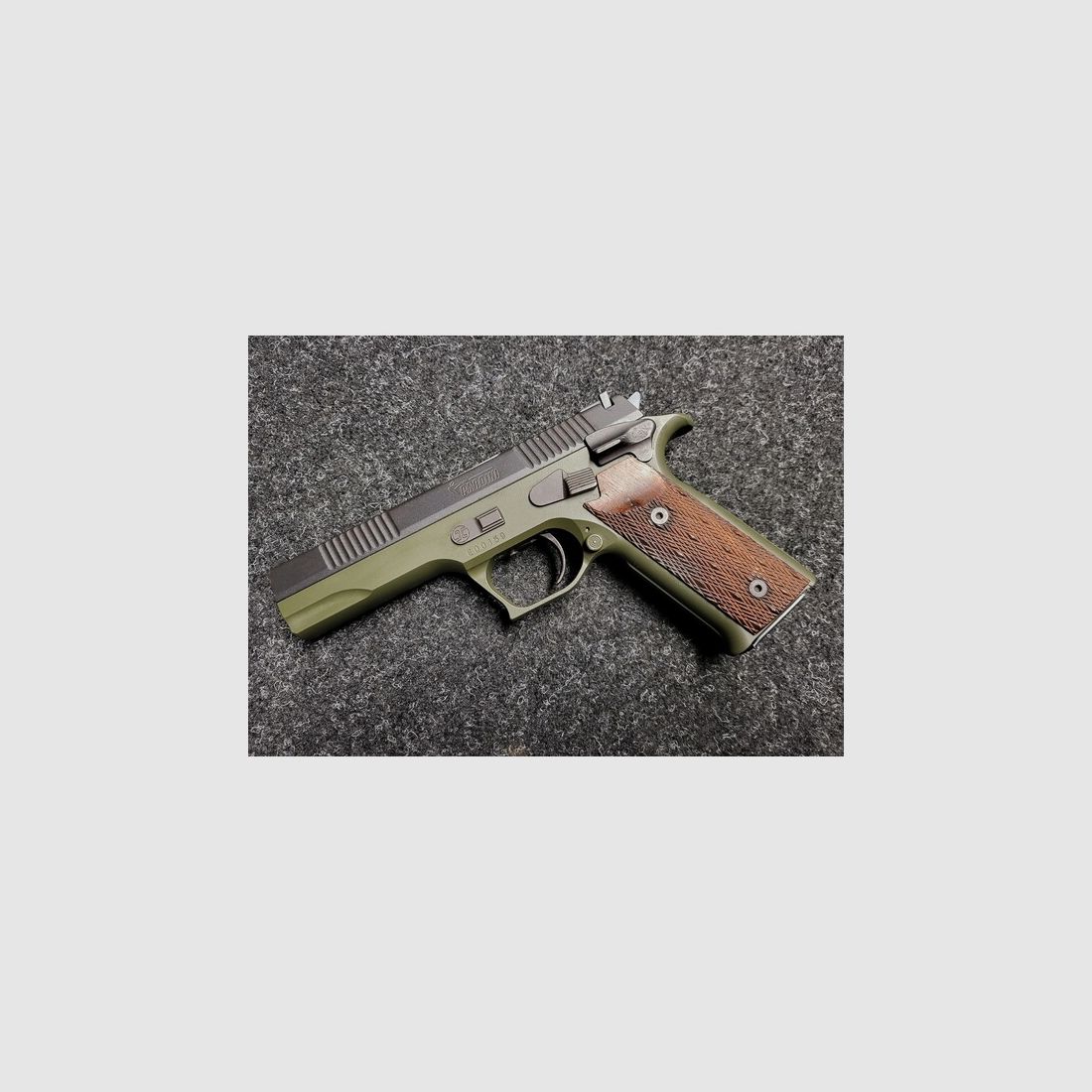 Erstklassige, als echte Sportpistole konstruierte 3000€ GK Matchpistole Pardini PC9 9mm Luger