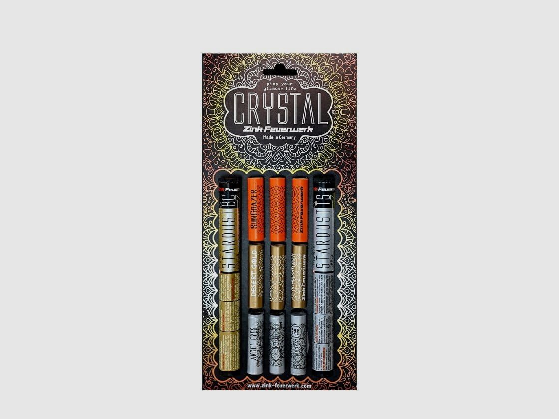 Zink Feuerwerk Crystal Sortiment 29-teilig 15 mm