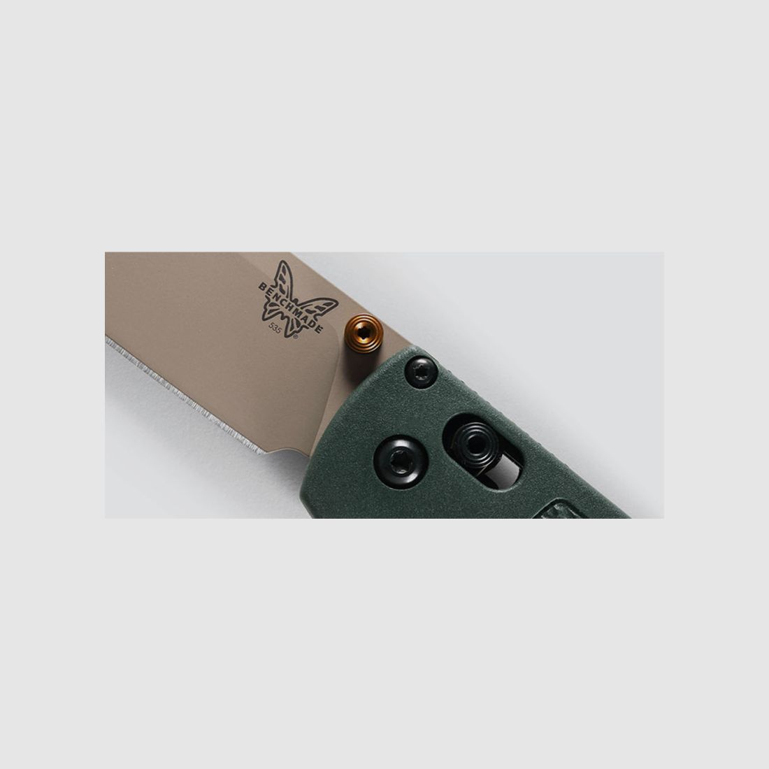 Messer Benchmade Bugout Taiga Green, Bild 4 von 4