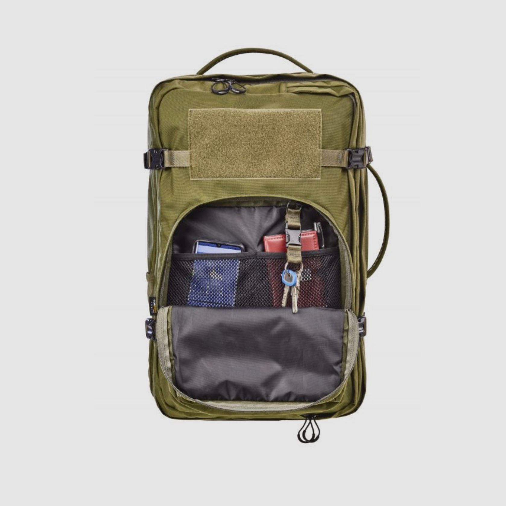 Bergara Travel Rucksack Dunkelgrün 54x32x25 30l