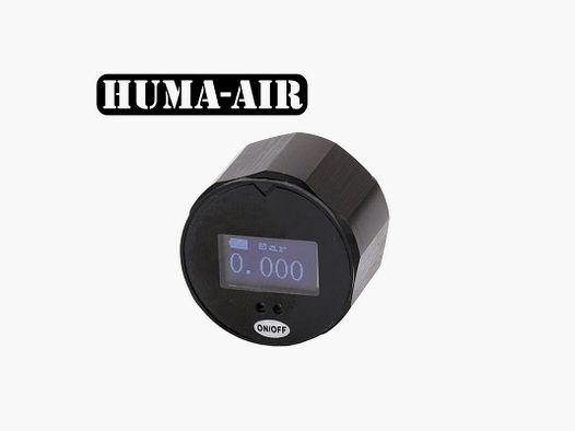 HUMA AIR MANOMETRO DIGITALE RICARICABILE 25 MM 1/8 BSP 300 BAR