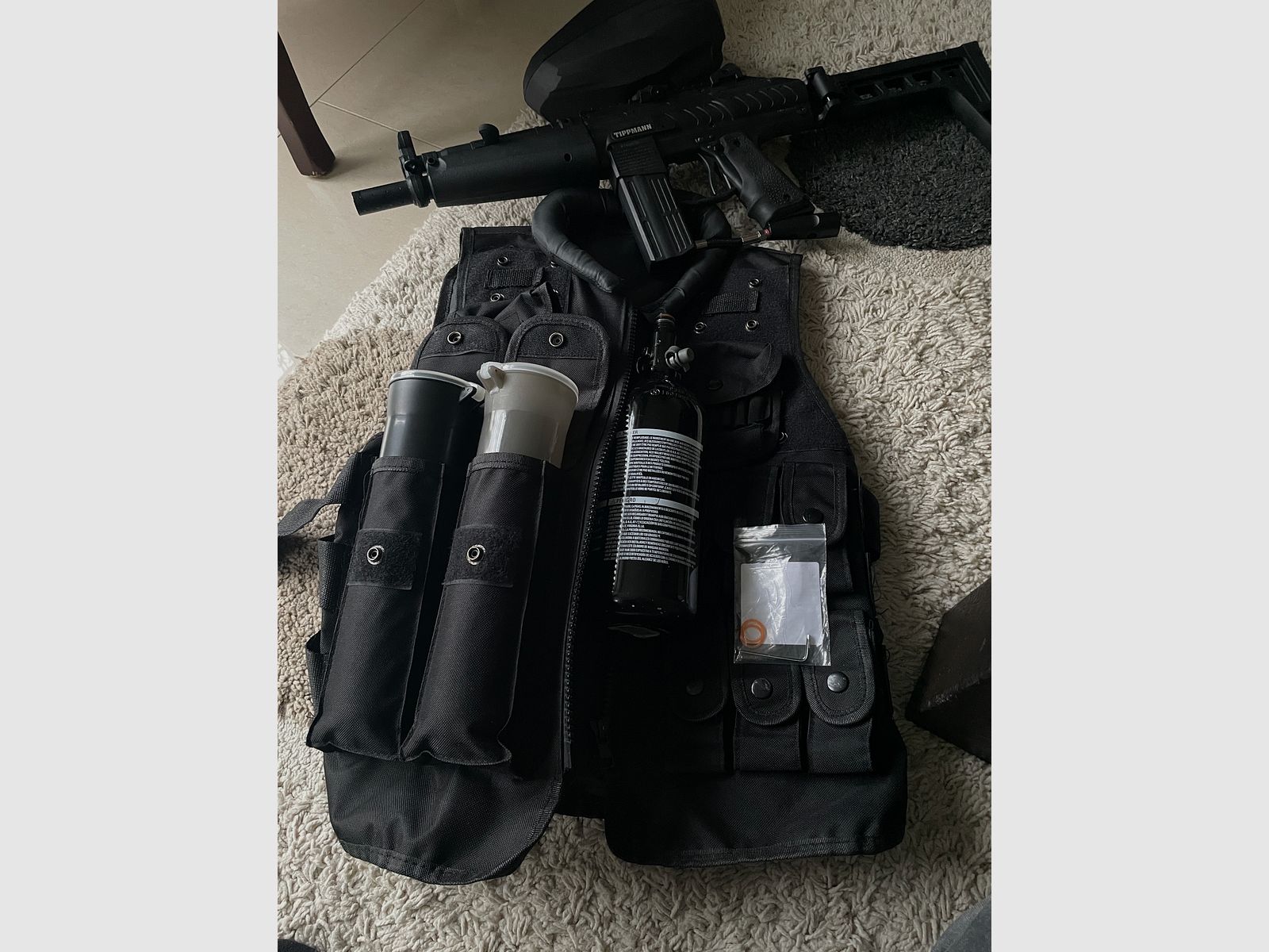 Tippman Stryker MP1 + Protoyz Speedster Loader Paintball Markierer