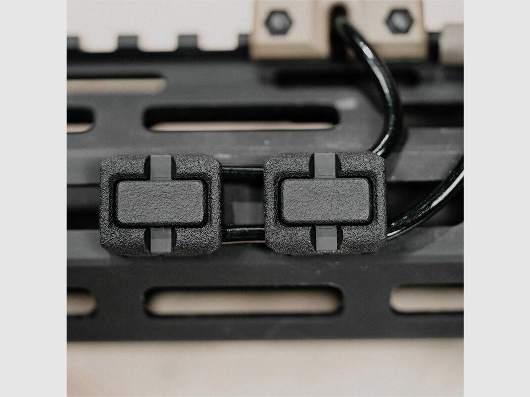 Guida cavi WCK M-LOK nera (6), immagine 3 di 5