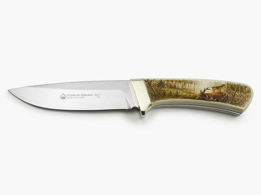 Colección de arte PUMA, Totverbeller / Señal de caza mayor (ciervo muerto), cuchillo de ciervo, único