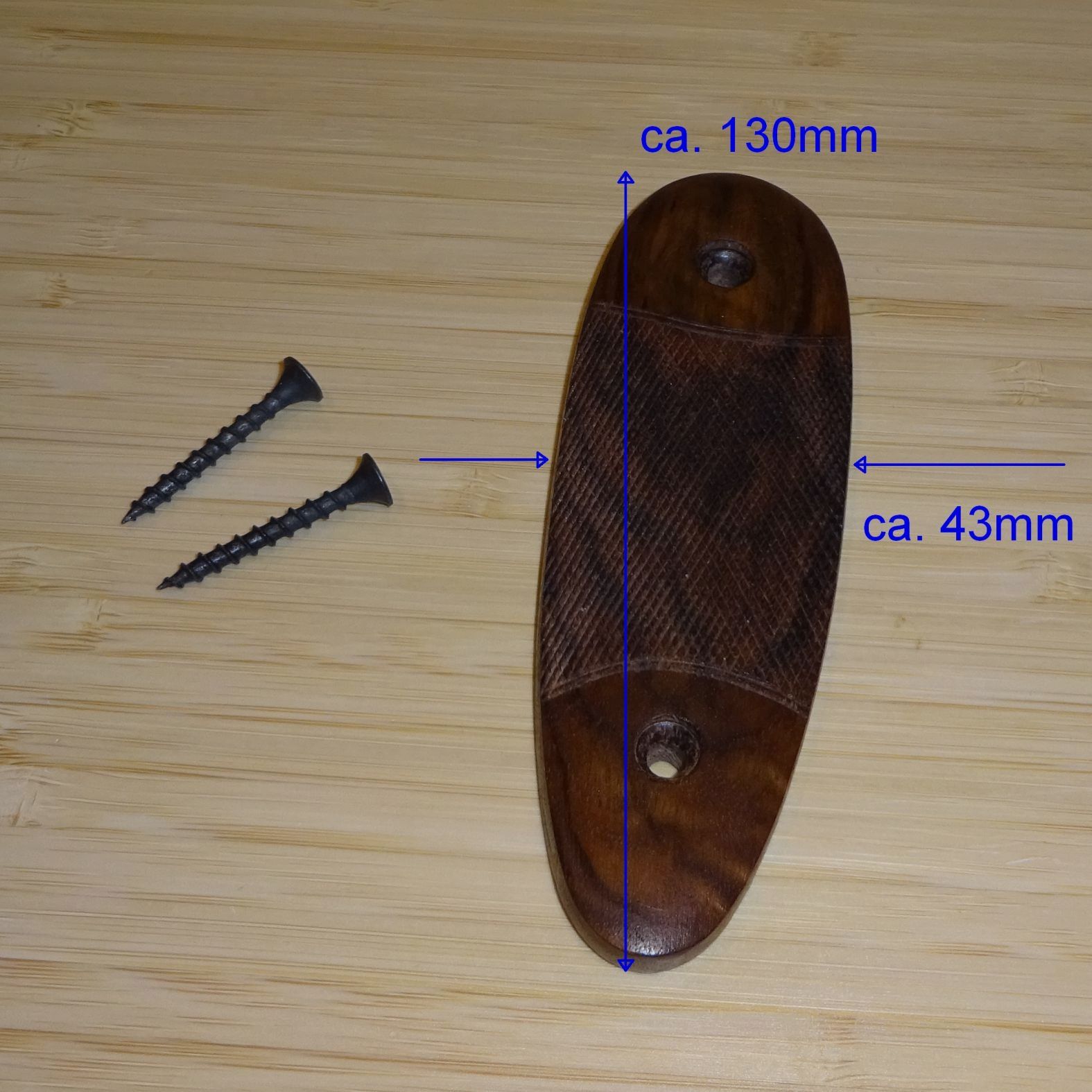 Echtholz-Schaftklappe für Blaser F3