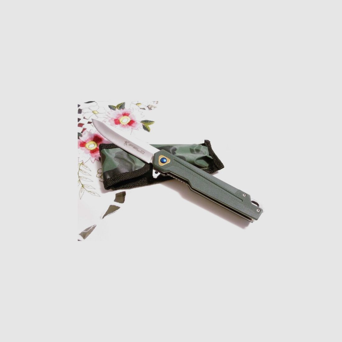 IFIELD SLIDER Taschenmesser 5Cr13 Klappmesser Edelstahl Jagd-Taschenmesser, NEU