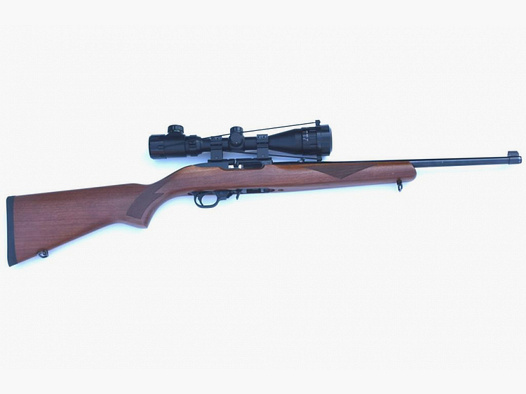 Selbstladebüchse KK-Gewehr Ruger 10/22 Kaliber .22 l.r. mit ZF sehr schön!