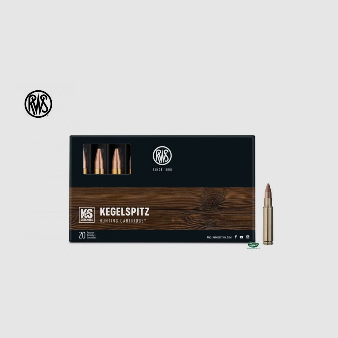 RWS Munition Kal. 270 Win. Geschoss KS 150 gr.