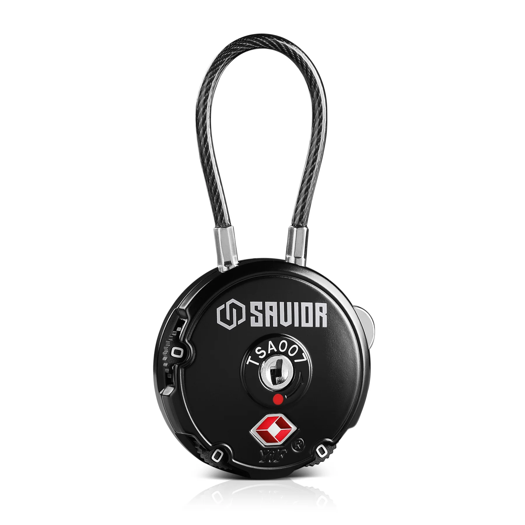 Savior – 3-Digit Cable Lock / black, Bild 1 von 2
