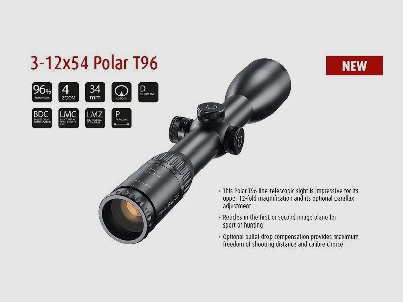 Schmidt & Bender 2,5-10x50 polar T96 LMZ 2.BE D7 1cm cw BDC HS, Bild 2 von 3