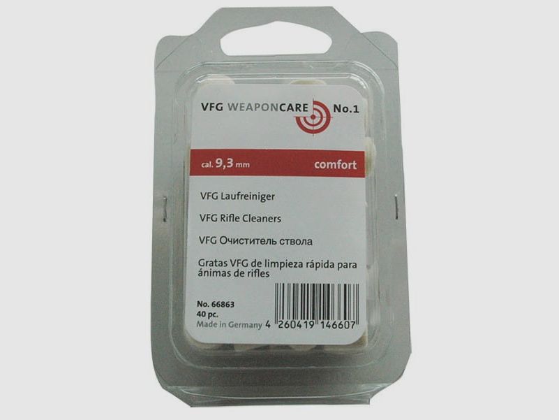 VFG Nettoyant de course Comfort à 40 pièces