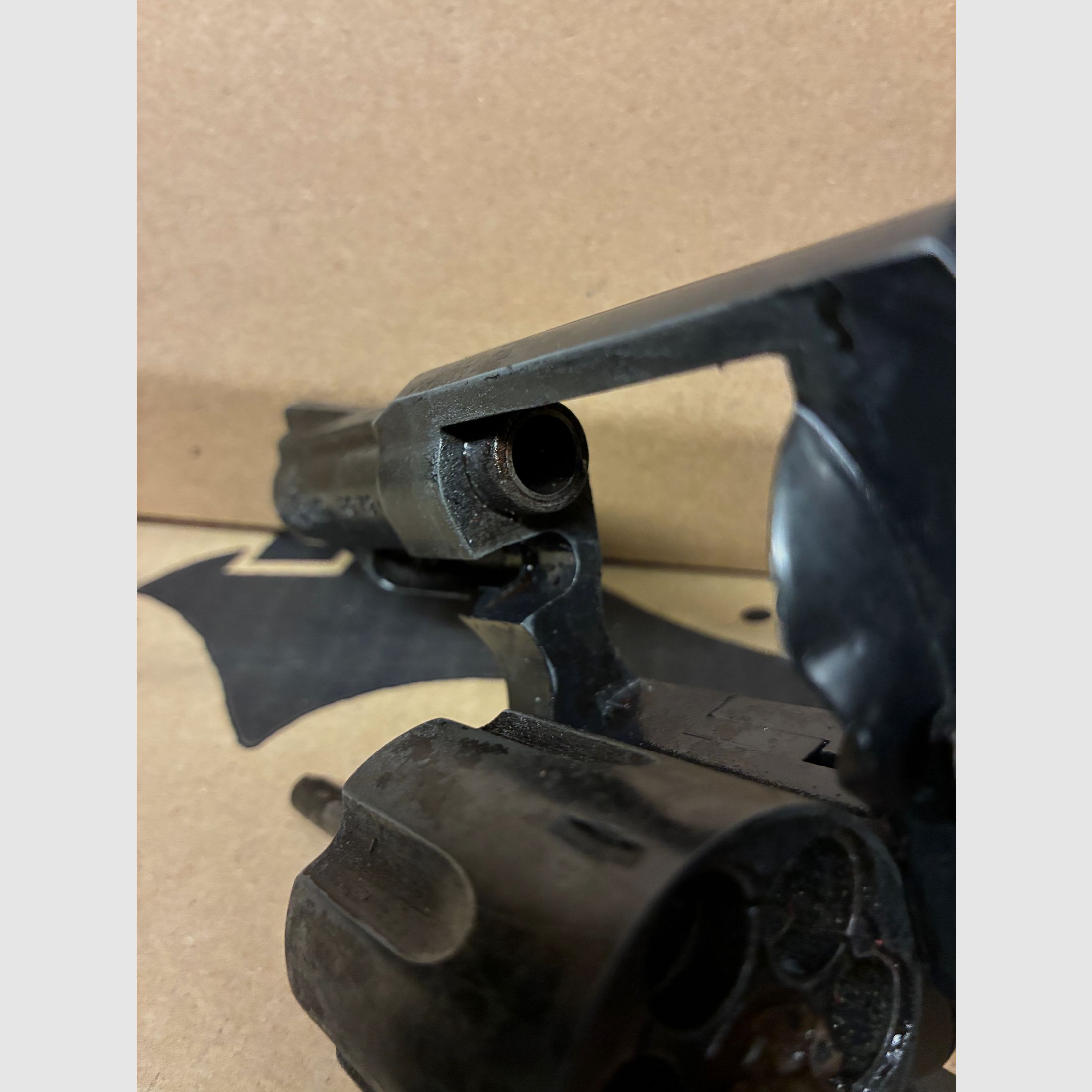 Röhm RG 79 9mm blank cartridge blank firing gas revolver gas pistol W. Germany PTB 341