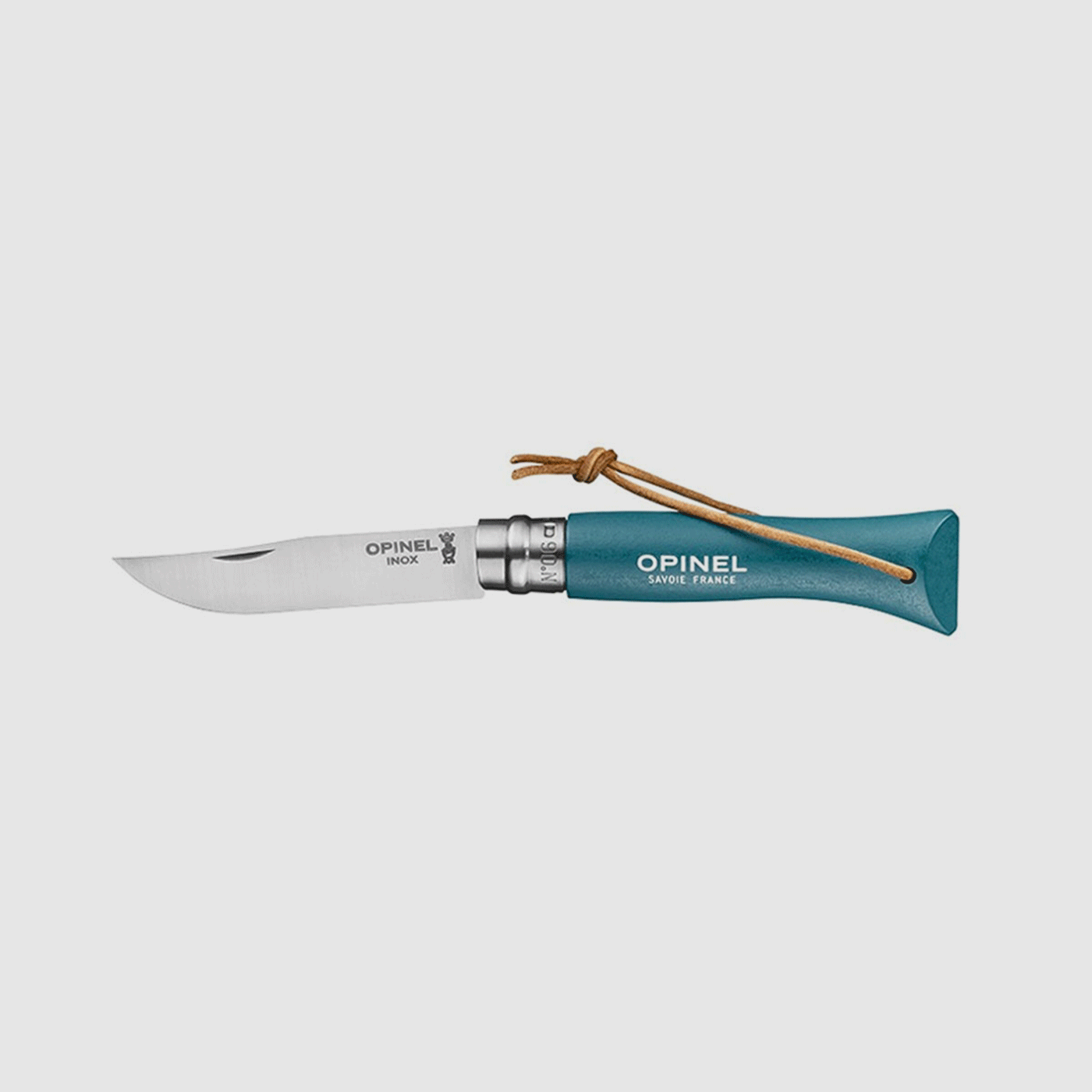 Messer – OPINEL – N°06 INOX BAROUDEUR „TÜRQUOISE“