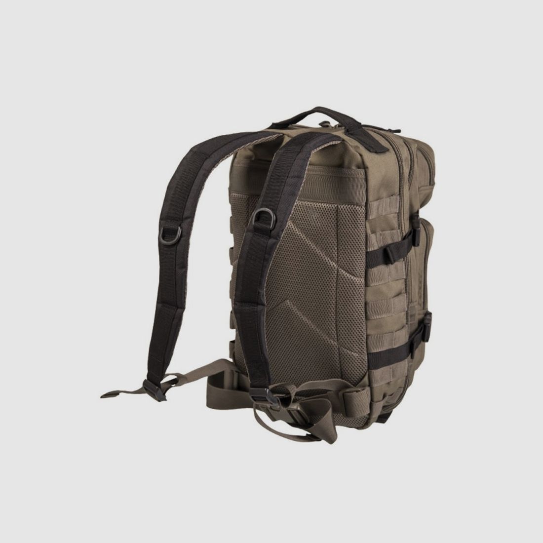 MIL-TEC US Assault Small rugzak Ranger Green / Zwart, afbeelding 2 van 2