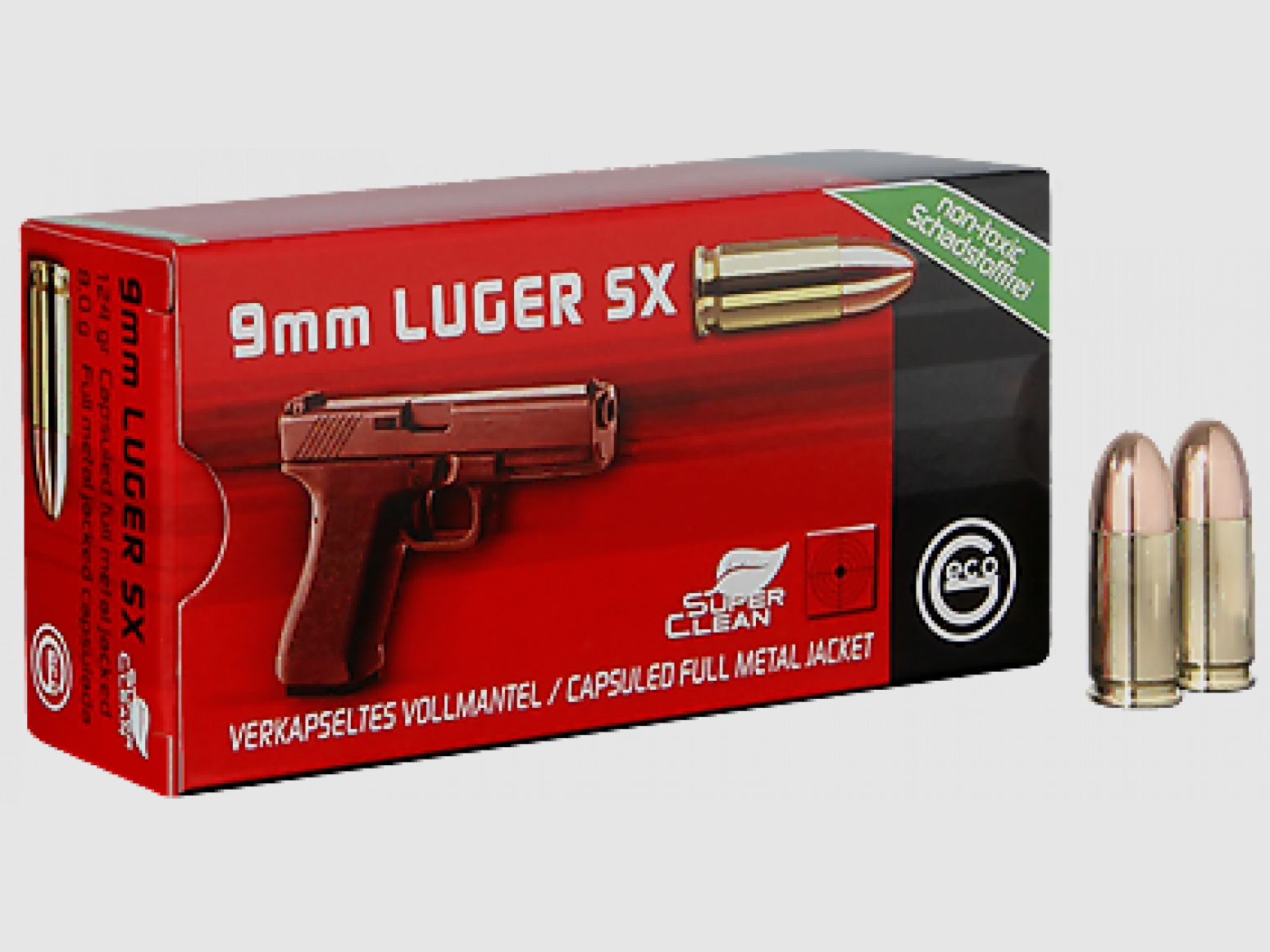 9×19 Sintox CFMJ 8g / 124grs