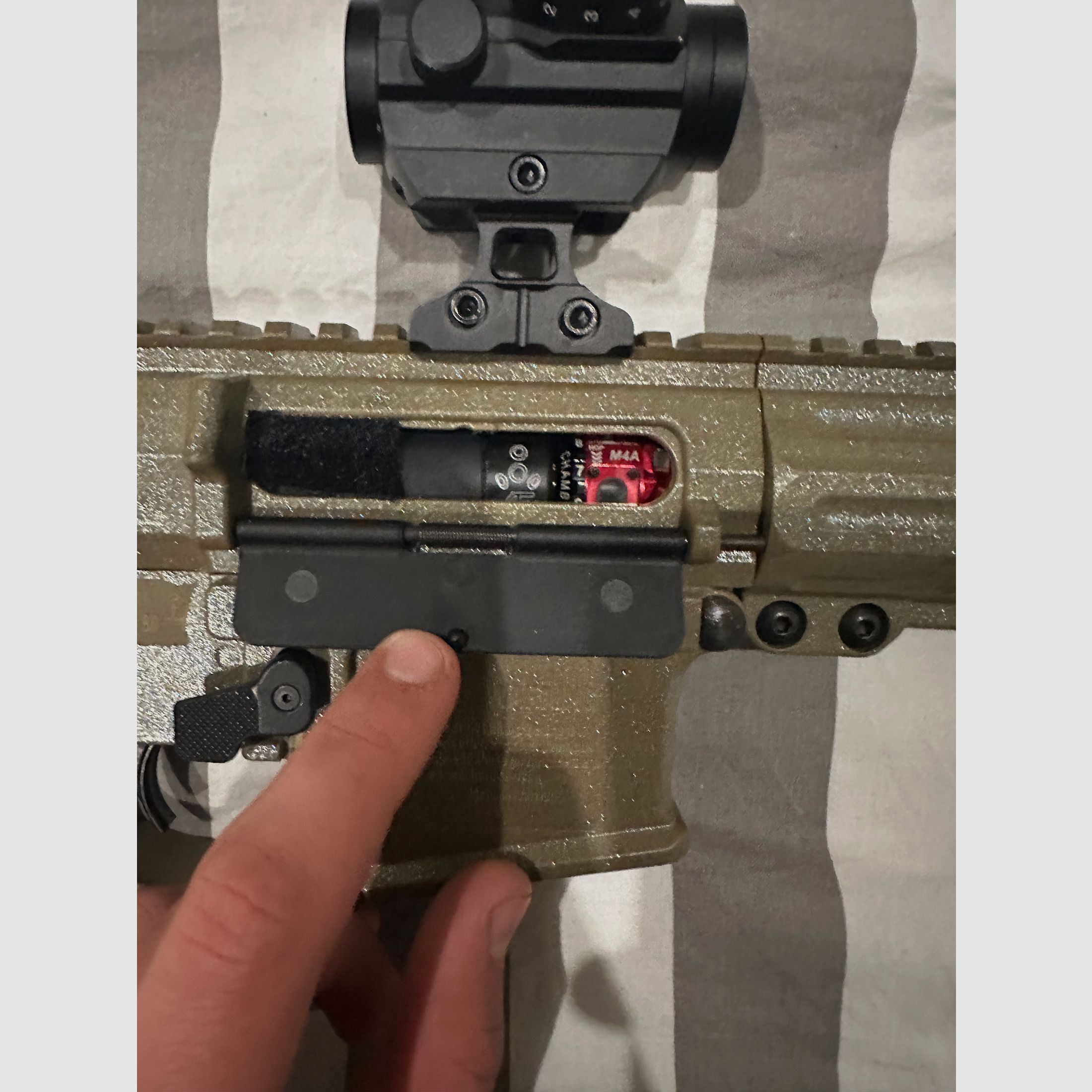 Tippman Comando fully tuned with battery etc.