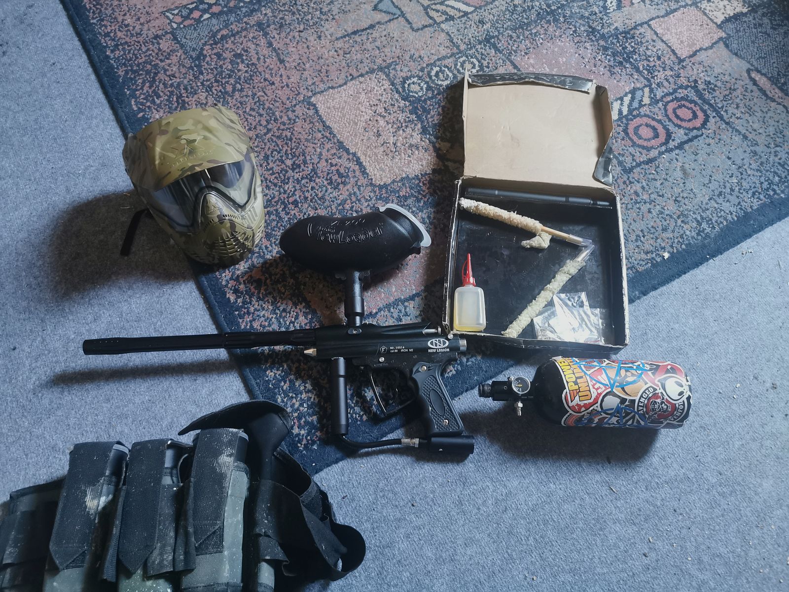 Komplette Paintball Ausrüstung