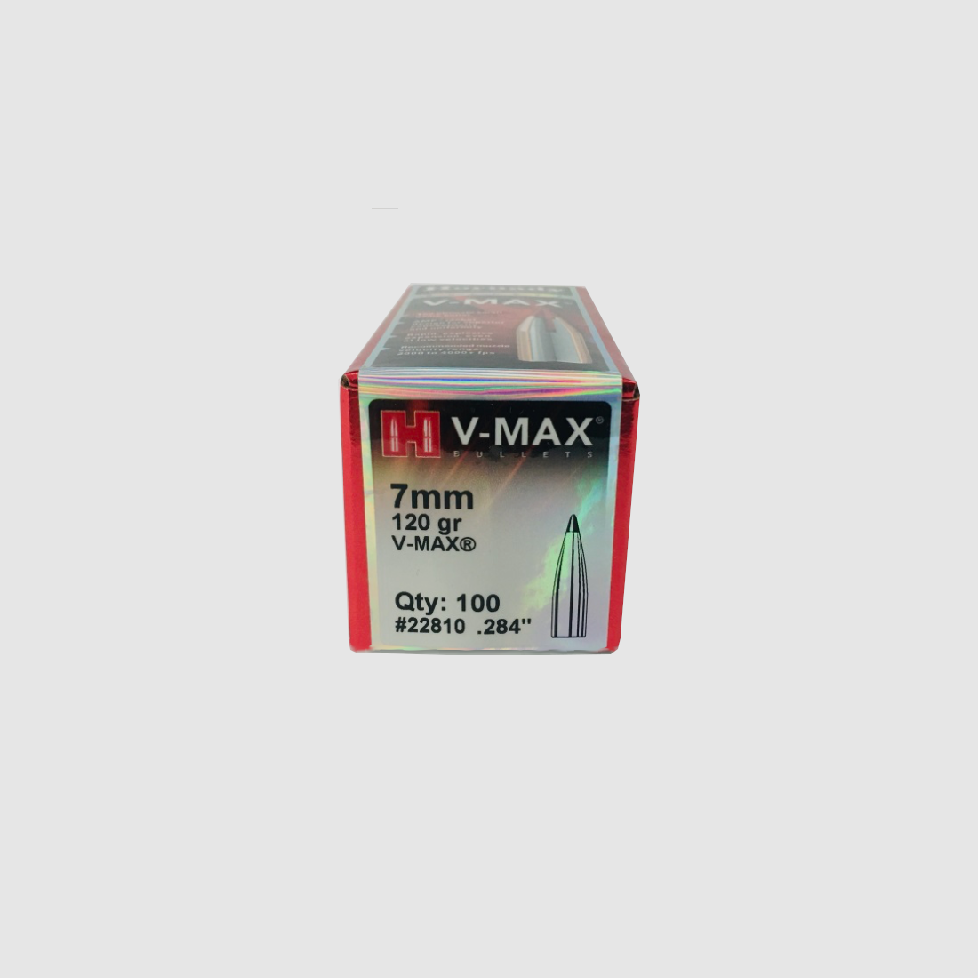 OGIVA HORNADY 7MM(284″) 120GR. V-MAX