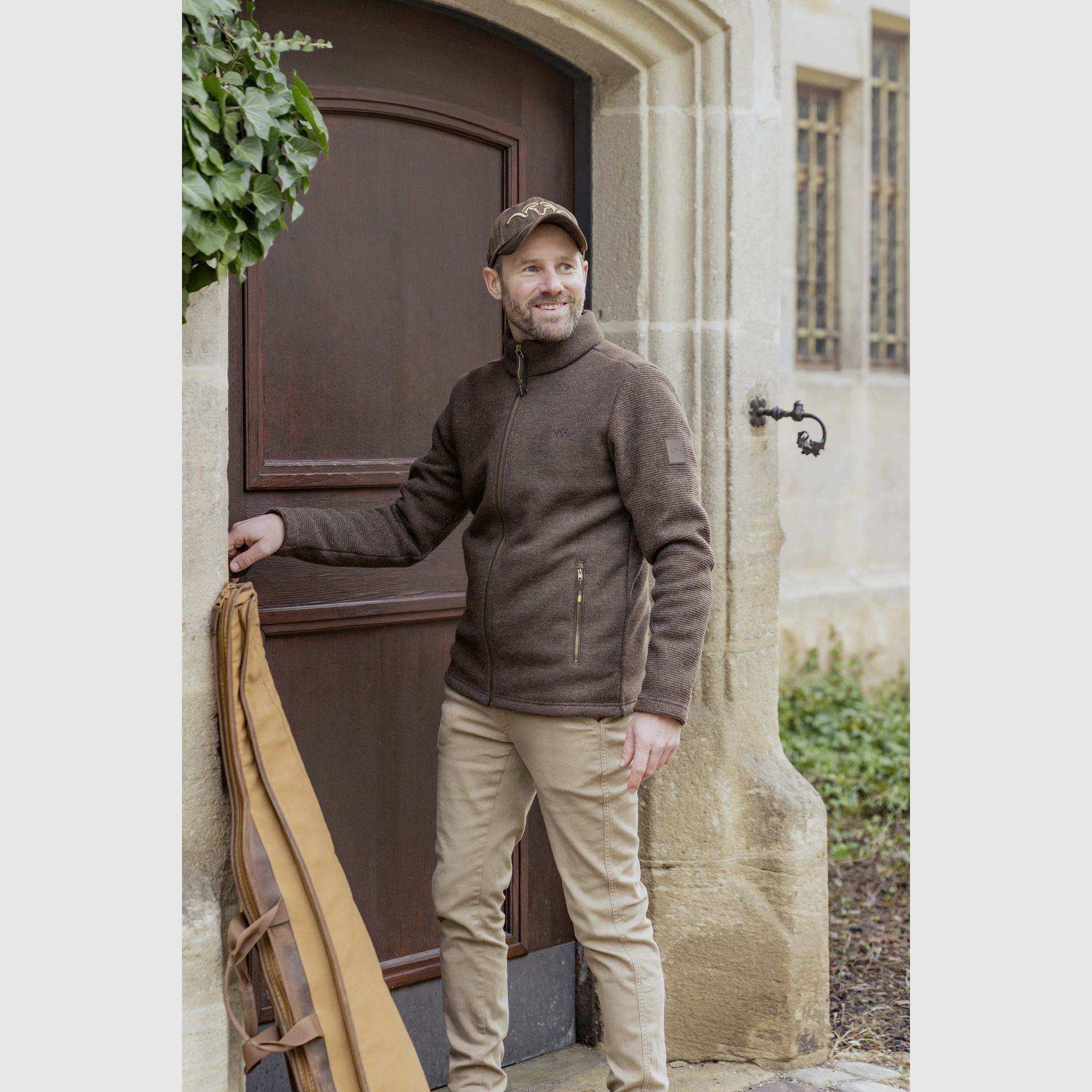 Blaser Pamir Strick Jacke Argali Heren – Warme Gebreide Jachtjas, afbeelding 5 van 5