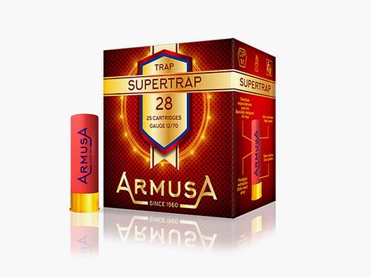 Flintenpatronen ARMUSA Supertrap-28 - Kaliber 12