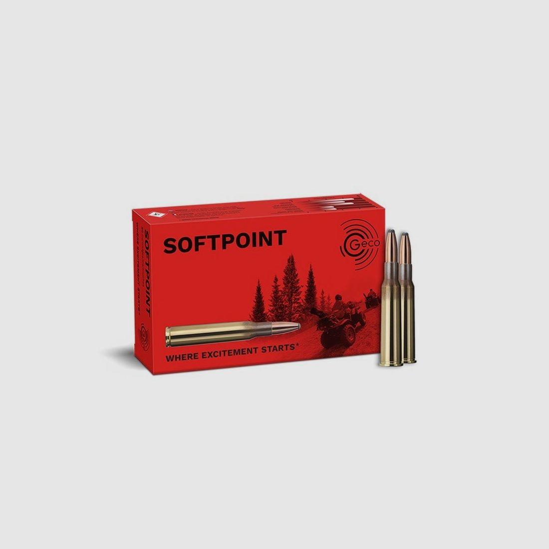 Geco 9,3x74R SoftPoint 255grs, immagine 1 di 2
