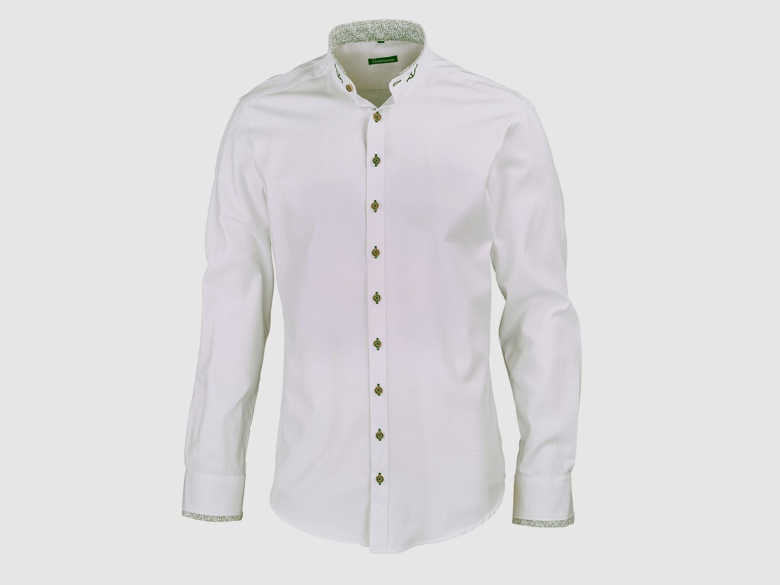 Gipfelstrmer Langarmhemd Slim Fit