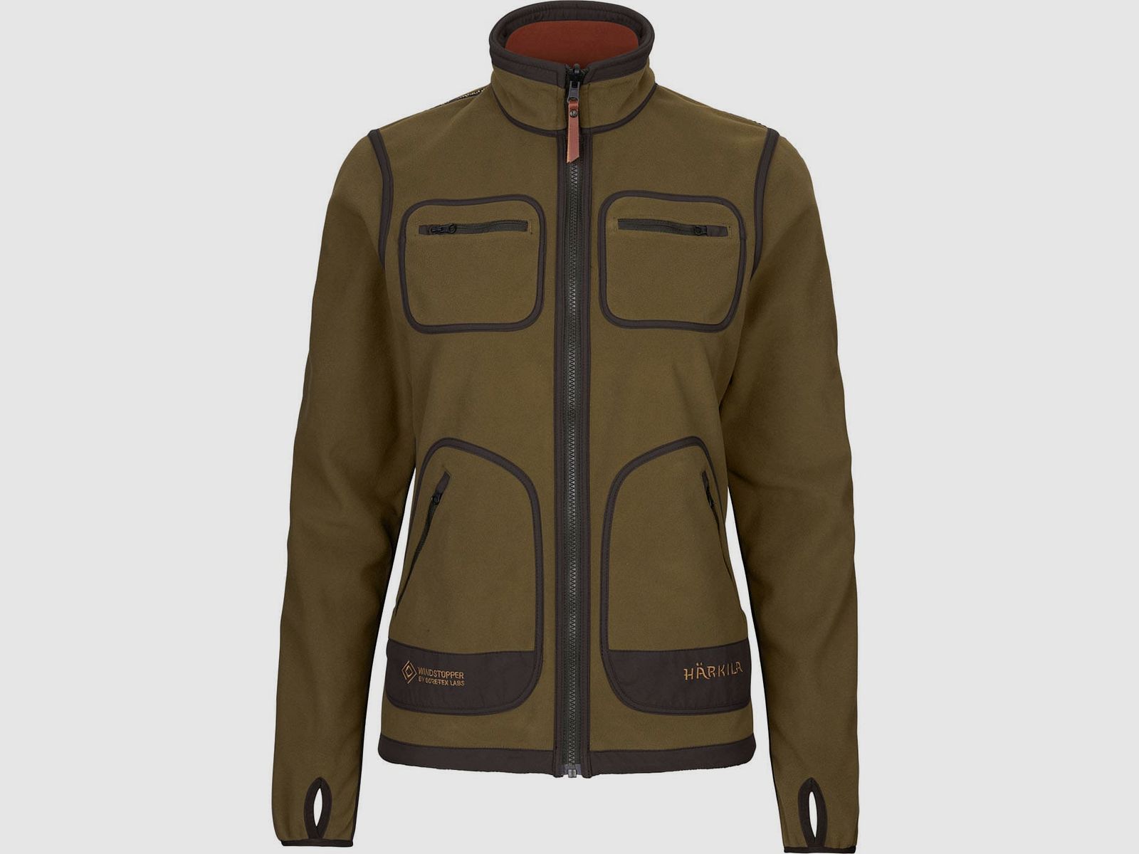Härkila Wendejacke Kamko Dark Olive/ Arabian Spice