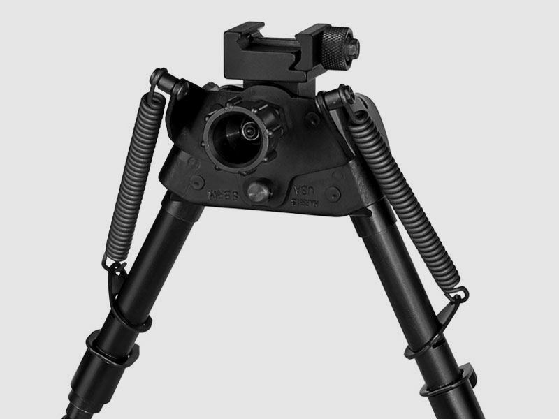HARRIS Bipod S-BRM PICATINNY with swivel, with notches
