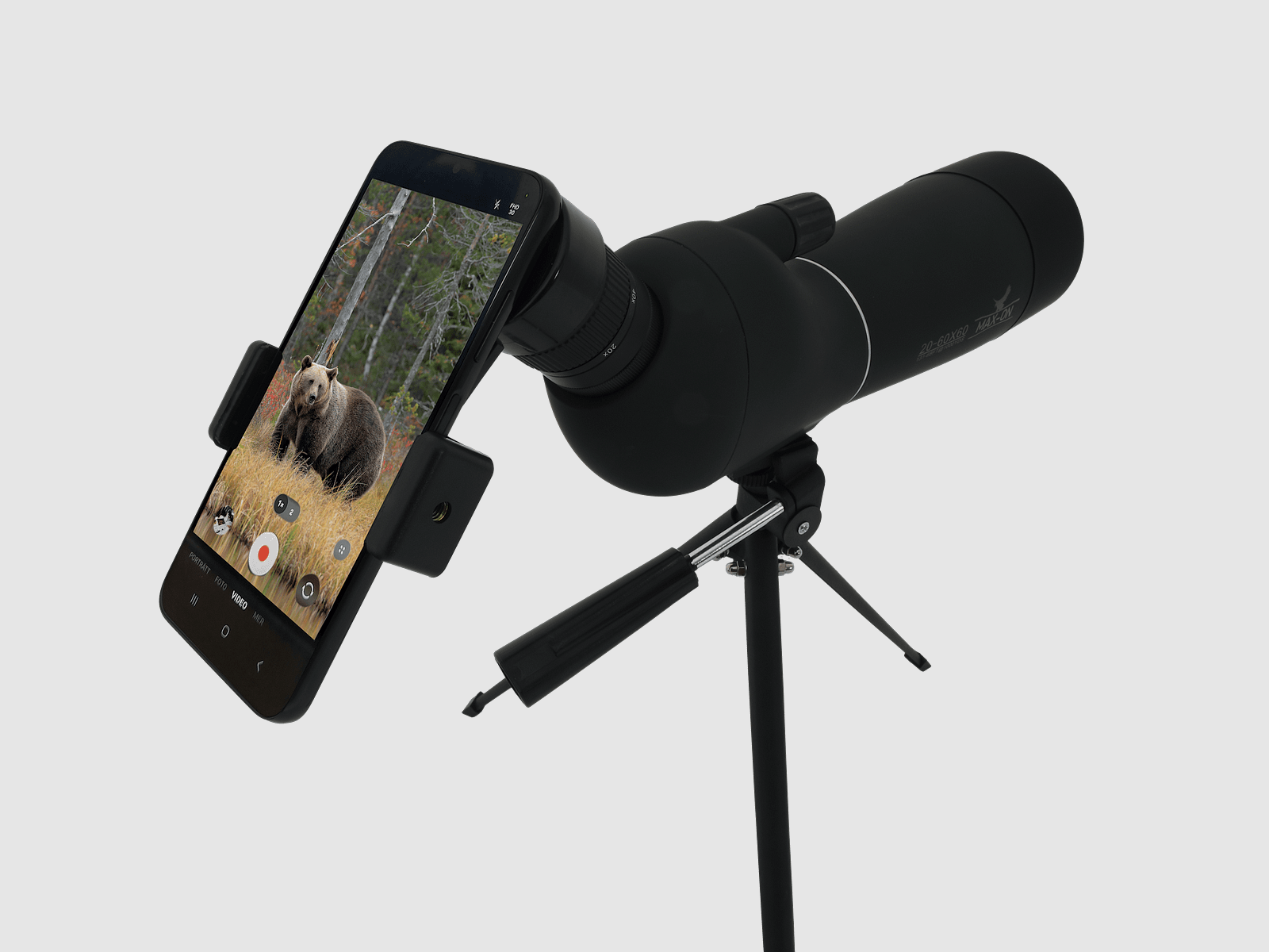 Max-On Télescope avec Trépied 20-60x60