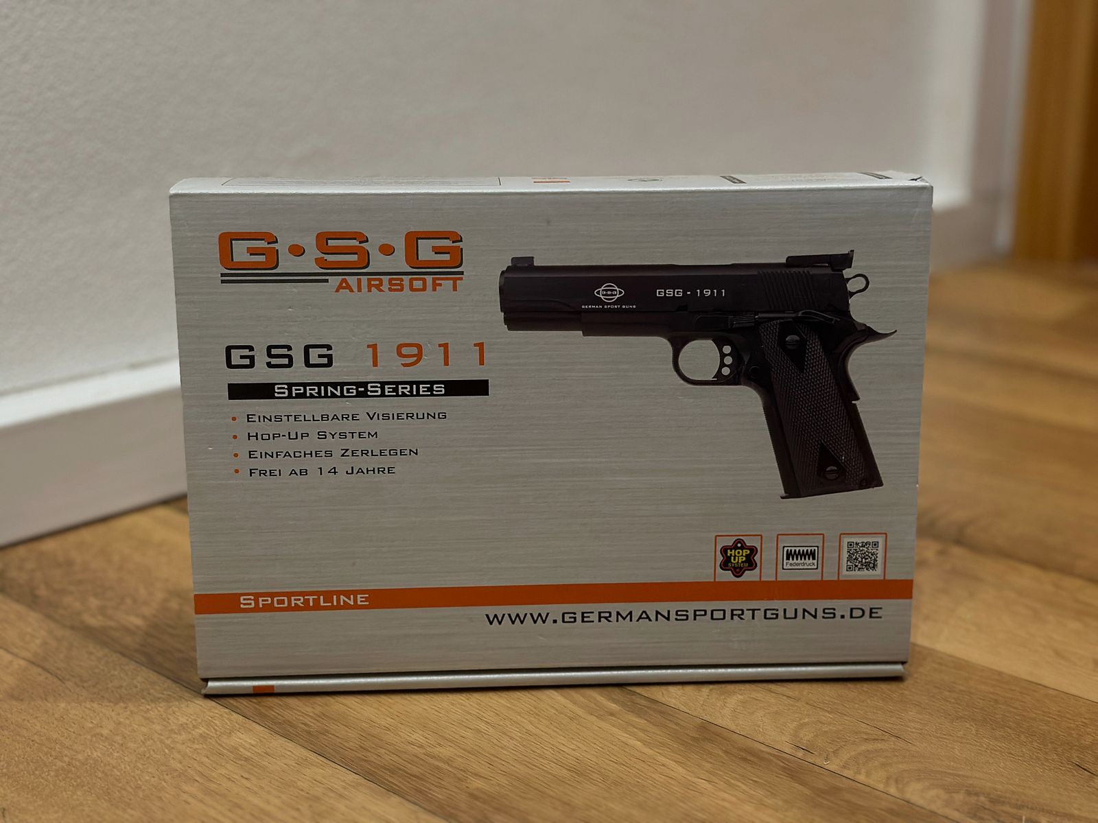 Softair pistol Airsoft GSG Colt 1911 Sportline incl BB's