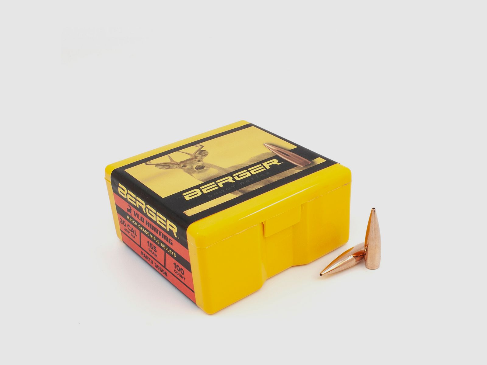 Proiettile Berger .30 VLD Hunting 155GR 100 Pezzi
