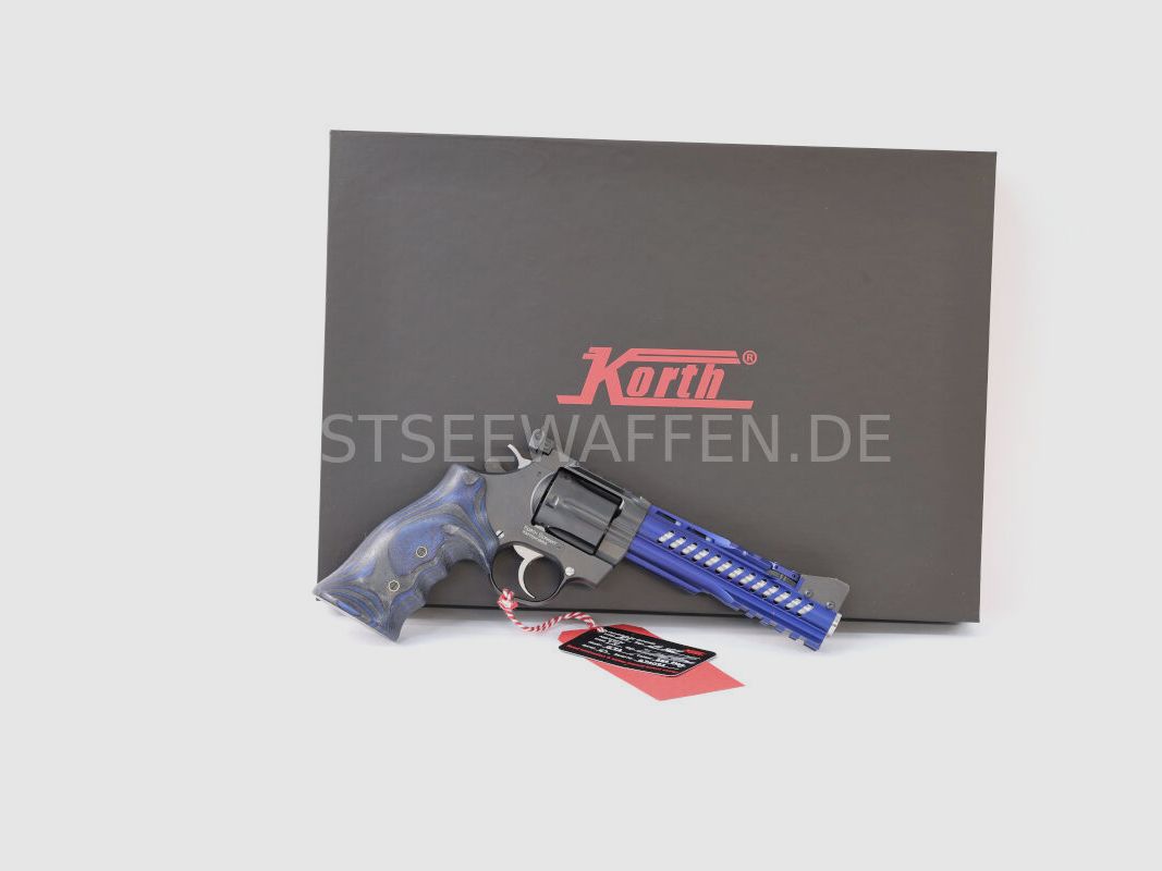 Korth Super Sport GTA blue .357Mag