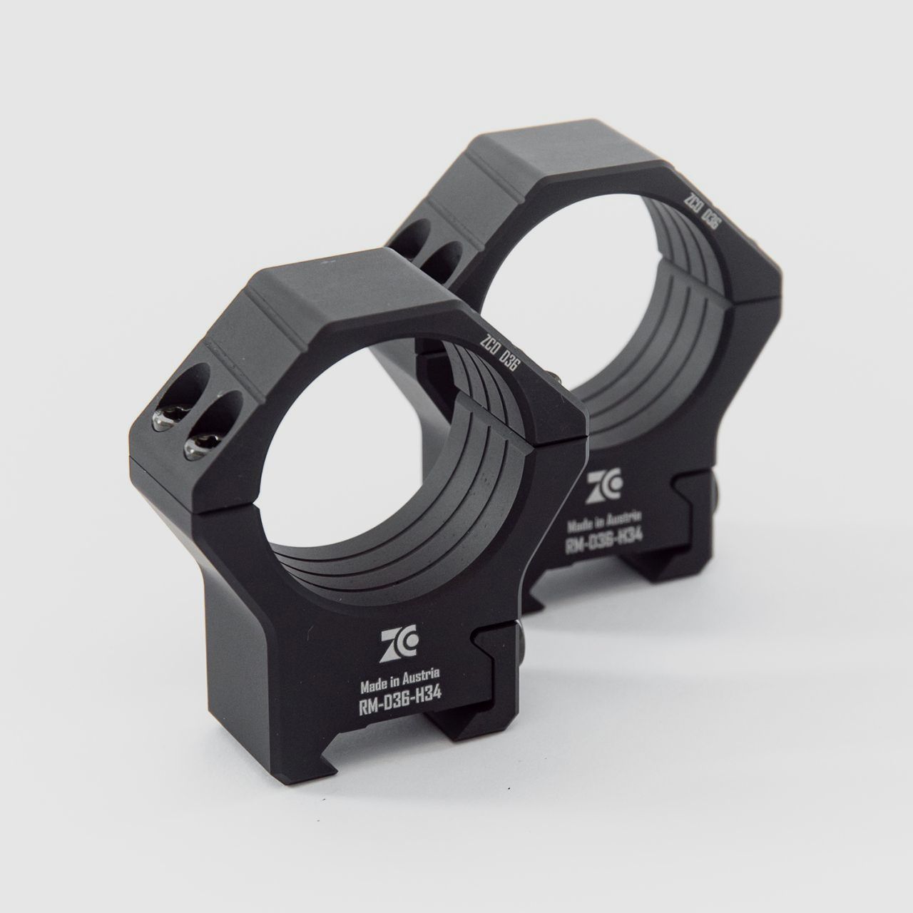ZCO Zero Compromise anneaux de montage 36 mm H 34 / 16 FDE