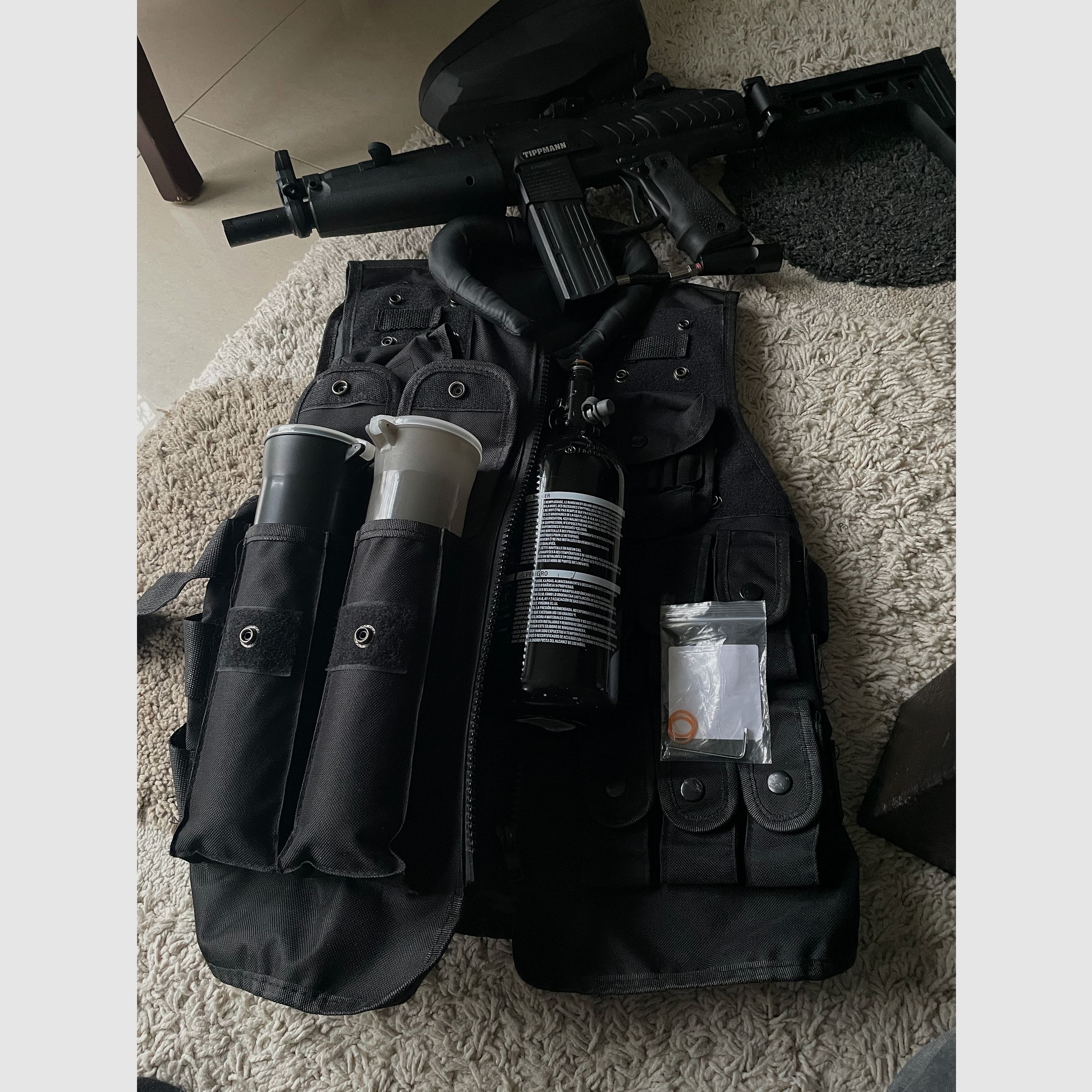 Tippman Stryker MP1 + Protoyz Speedster Loader Paintball Markierer