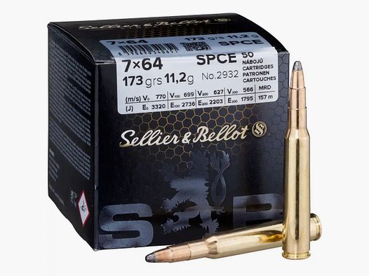 Sellier & Bellot S&B SPCE 173 grs - 50 sztuk