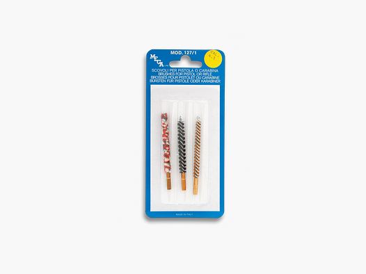 Gratas de limpieza Megaline para carabina o pistola de calibre 7.62 Kit con 3 cepilos