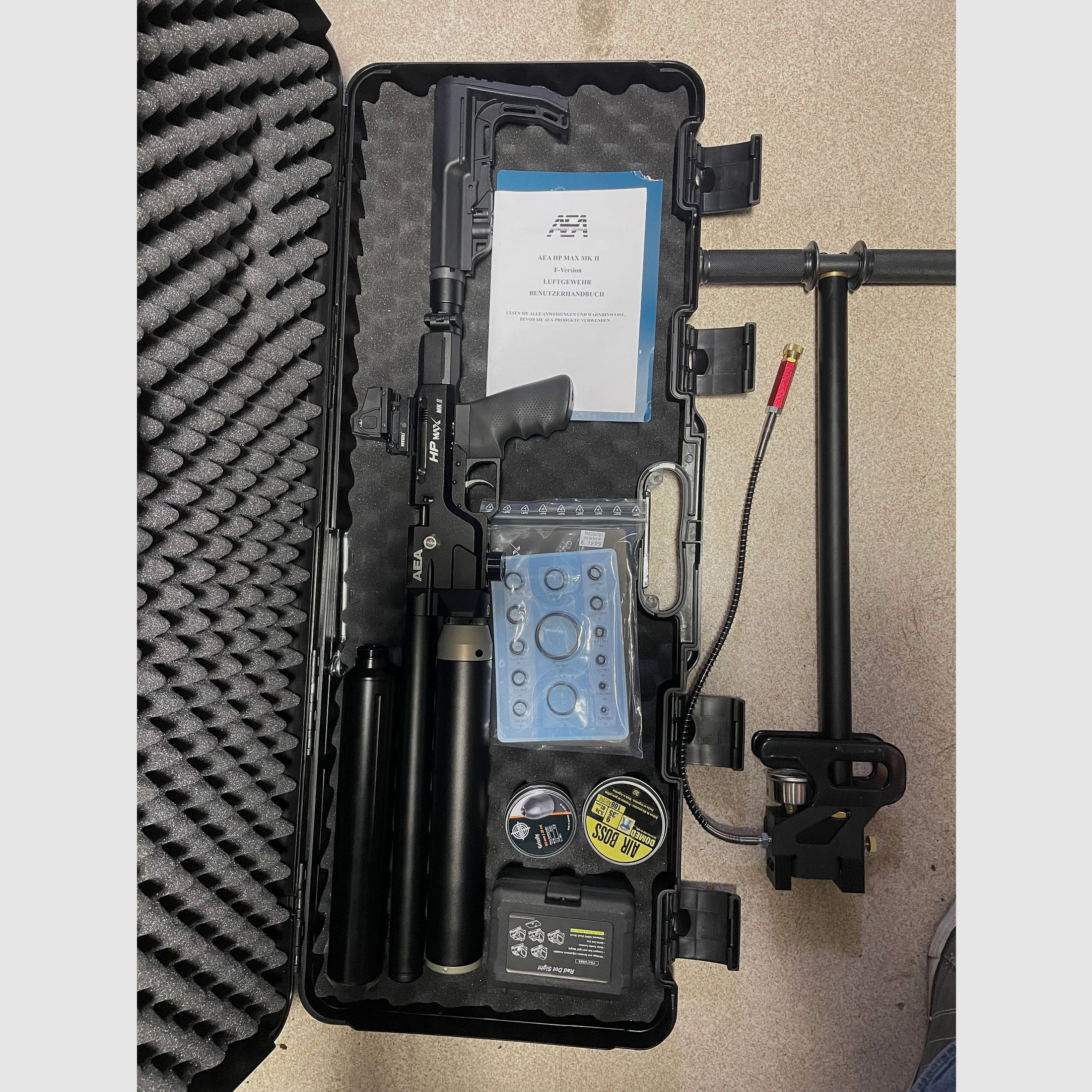 AEA HP Max MK2  mit viel Zubehör, Original und unbenutzt