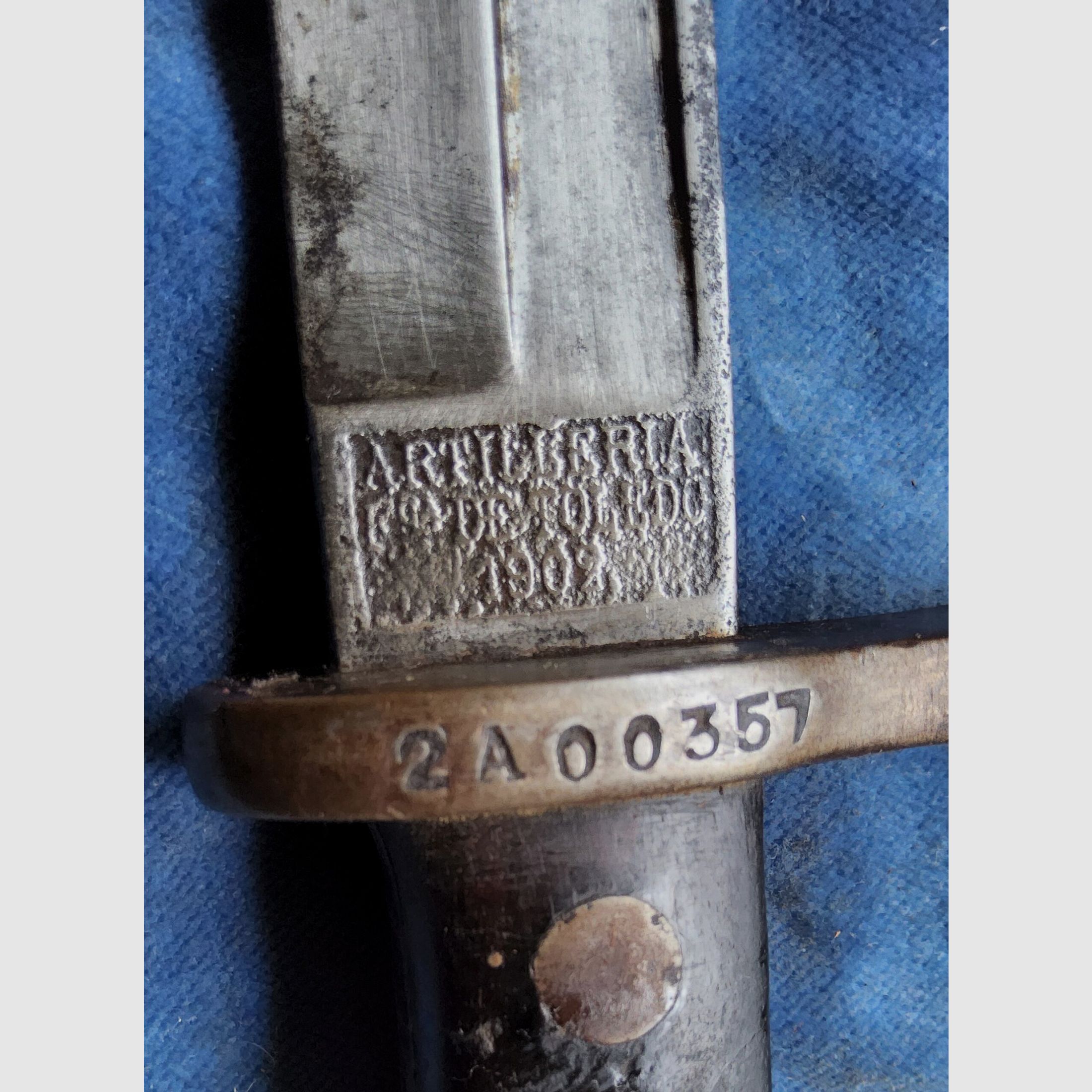Bayoneta española Mauser M1893, imagen 9 de 11