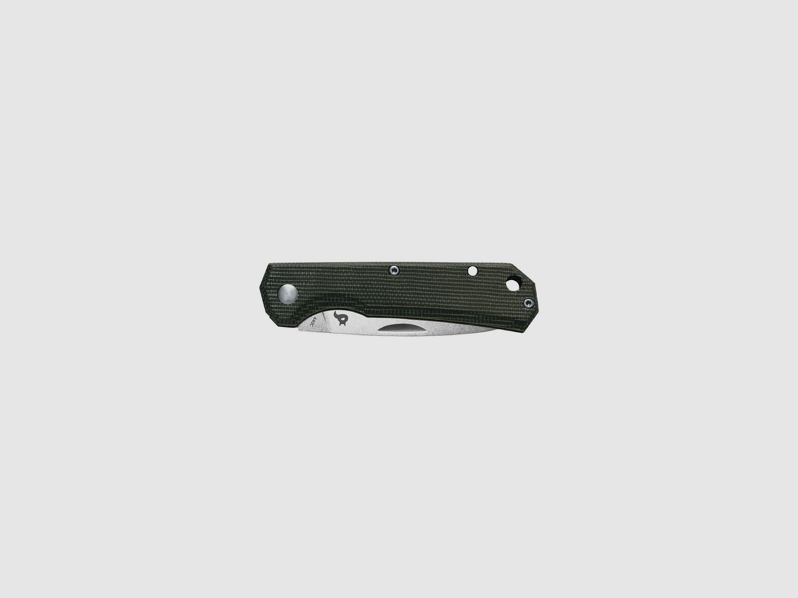 Black Fox - Drop Point Messer Ciol mit grünem Griff von Fox Knives (BF-748 MI), Bild 2 von 3