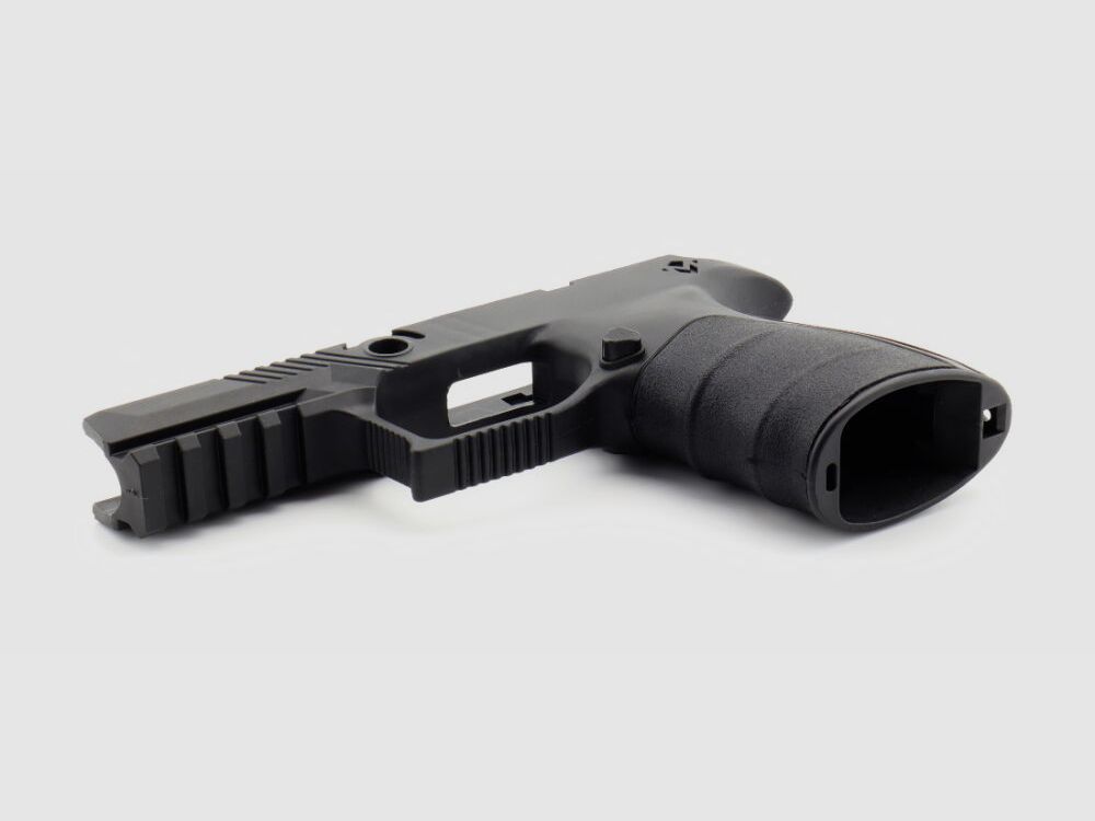 MIRZON Griffstück / Griffmodul Enhanced Black für Sig Sauer P320 Pistole, Bild 4 von 5