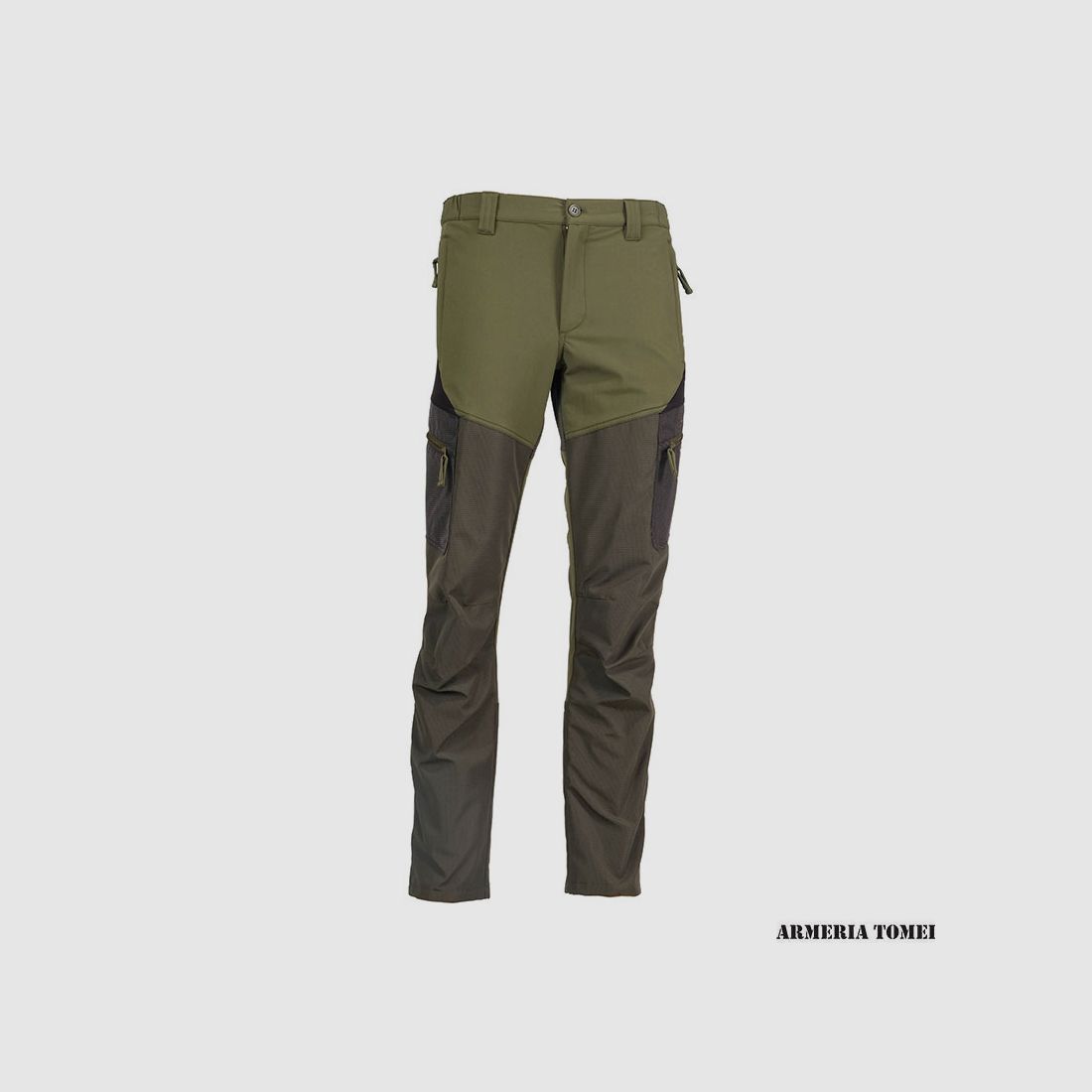 PANTS – RS HUNTING – T-150 ELASTICATED GREEN/BLACK, image 1 of 4