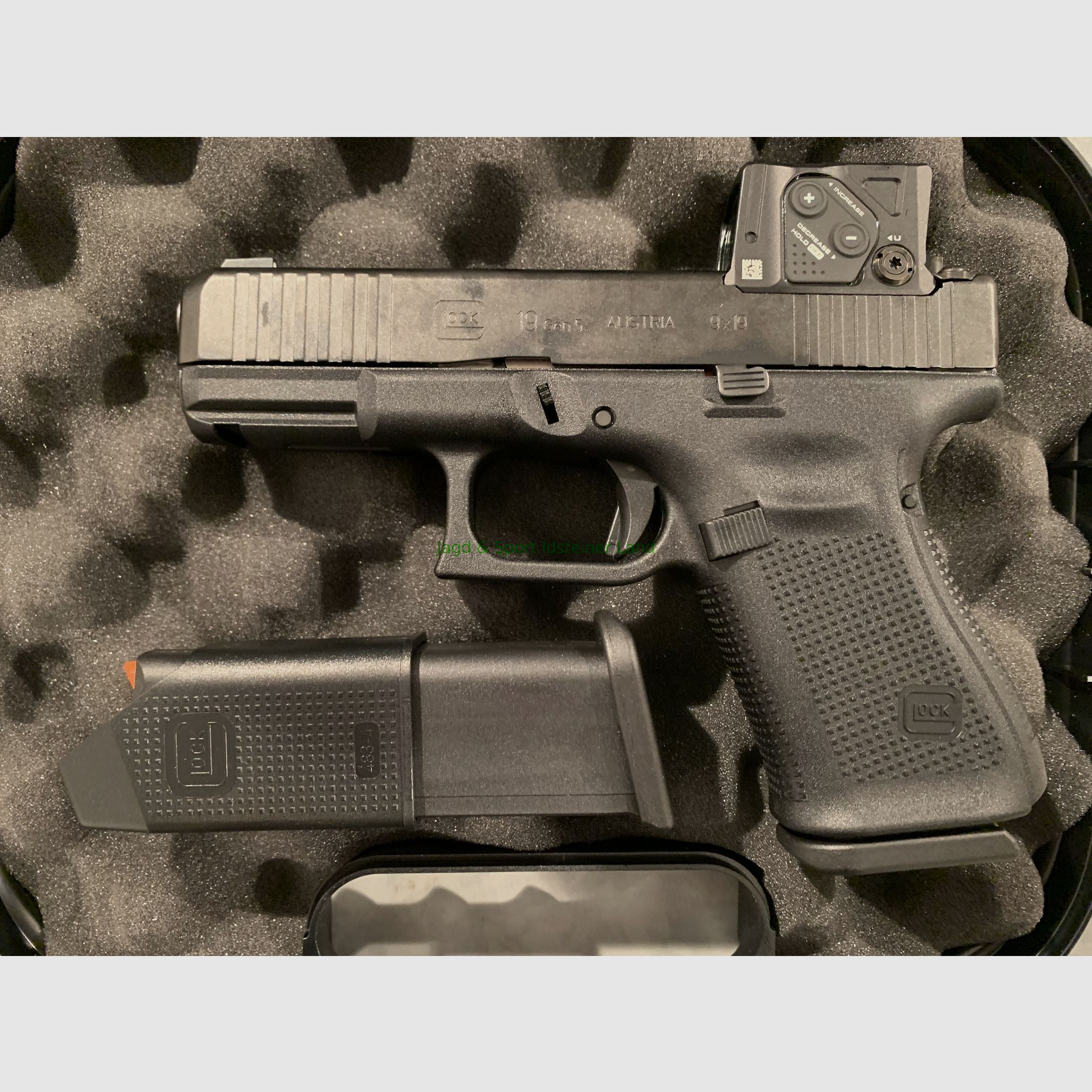 Glock G19 Gen5 MOS/FS A-Cut w tym Aimpoint COA 3.5MOA