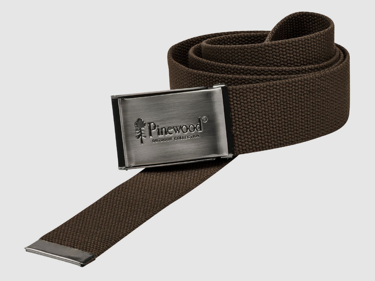 Pinewood Gürtel Canvas Brown
