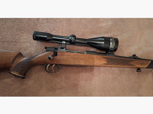 wunderschöne Reptierbüchse Akah Voere 7x64 mit Zeiss Diatal-Z 8x56 auf Suhler Einhakmontage Top! 