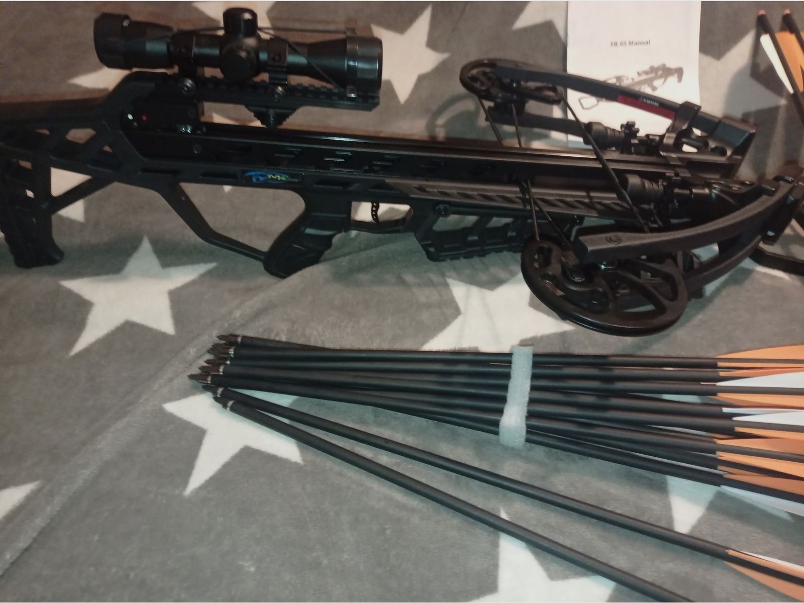 Compoundarmbrust Mankung Chester XB65  mit Kurbelspanner