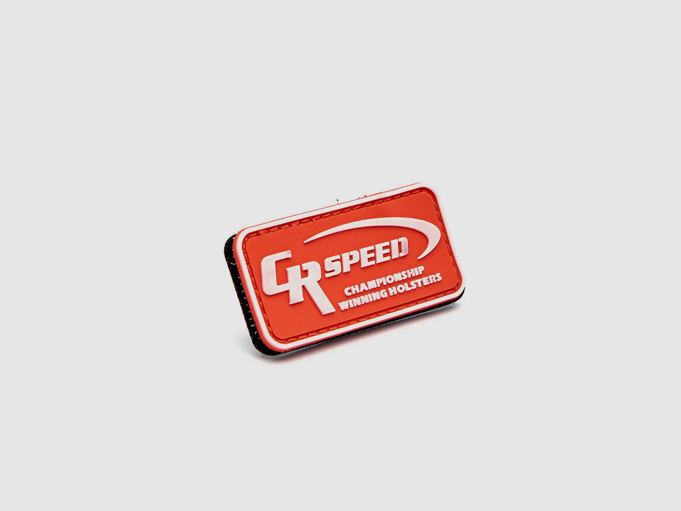 Patch in velcro luminescente CR Speed, gancio e anello, immagine 1 di 3