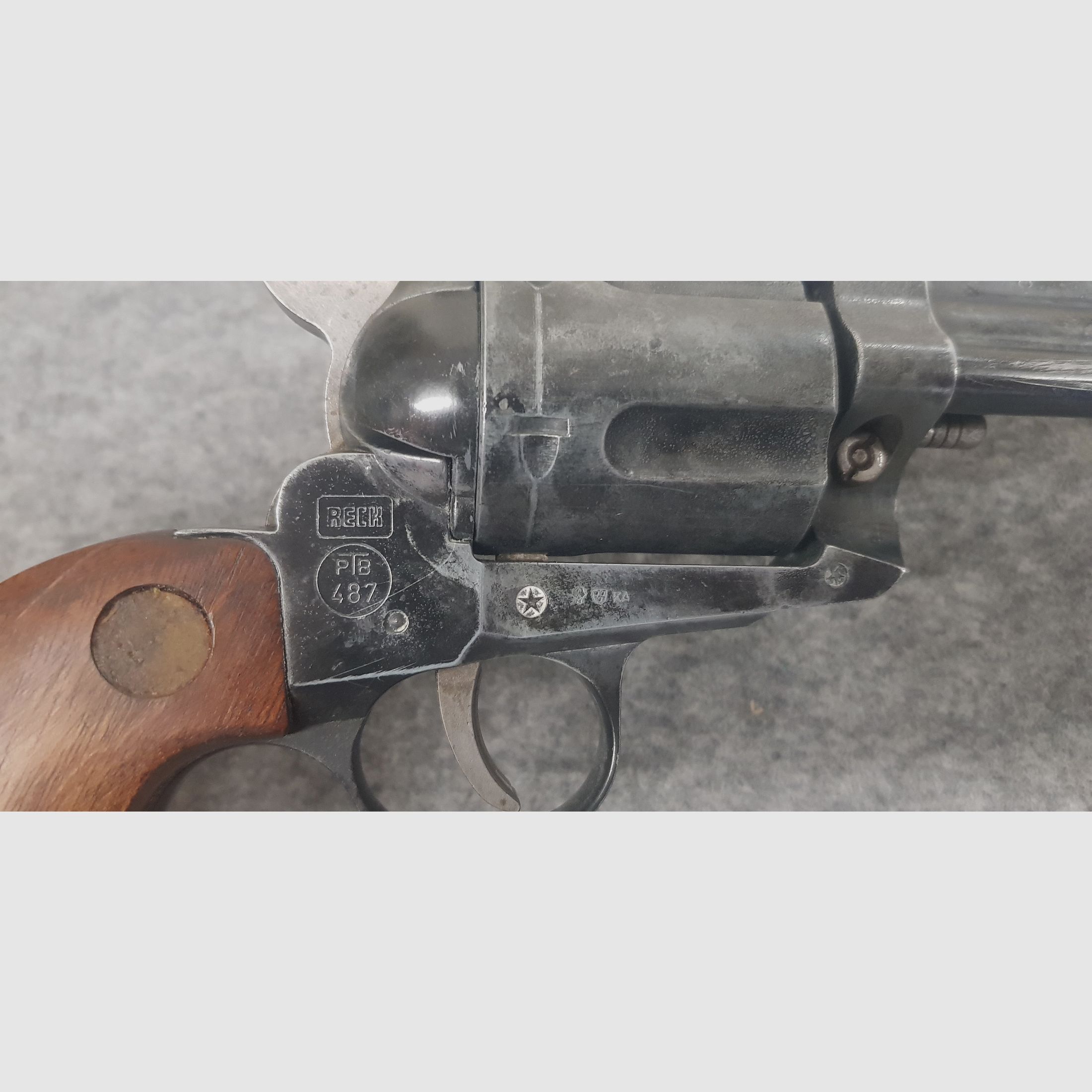 Western Revolver Reck Single Action Mod. R45 Magnum cal. .45 K PTB 487 